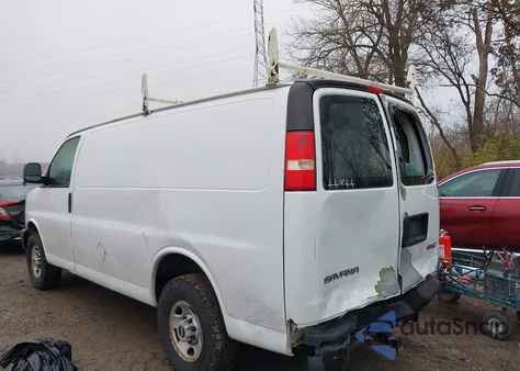 2009 GMC Savana 2500 Work Van из США, поврежденный, VIN 1GTGG25C191127307